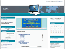 Tablet Screenshot of edukator.tawa.pl
